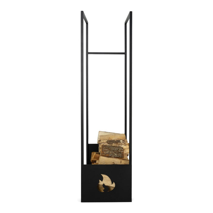 Houtopslag LUMBER LOCKER L Staal Zwart 40x62.2x150cm-Opbergkasten-Spinder