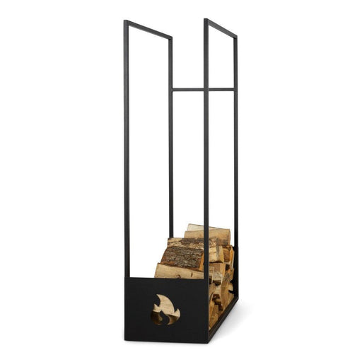 Houtopslag LUMBER LOCKER L Staal Zwart 40x62.2x150cm-Opbergkasten-Spinder