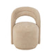 J-Line Accent Stoel textiel beige-Eetkamerstoelen-J-Line