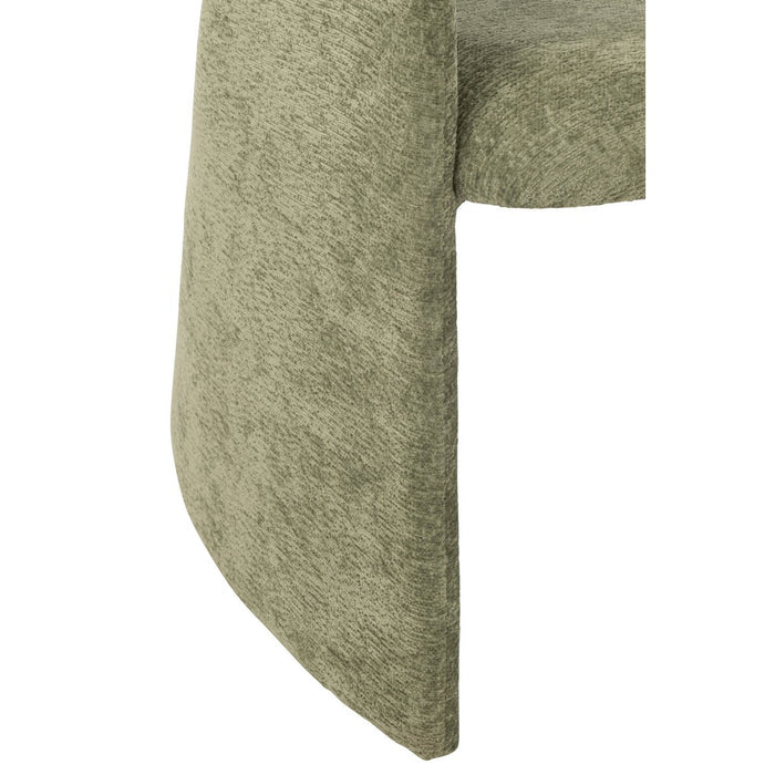 J-Line Anise Stoel textiel muntgroen-Eetkamerstoelen-J-Line