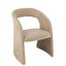 J-Line Anise stoel textiel beige-Eetkamerstoelen-J-Line