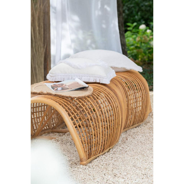 J-Line Bank Roni rotan naturel-Bankjes-J-Line