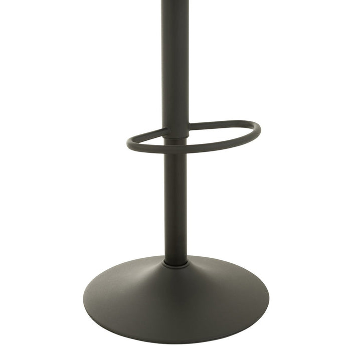 J-Line Barstoel Hout/metaal zwart-Barkrukken-J-Line