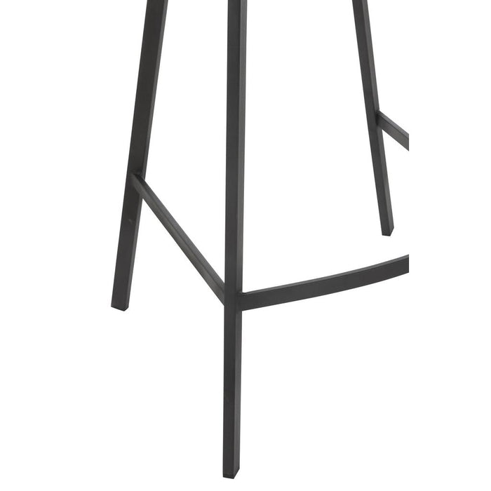 J-Line Barstoel Kent metaal/polyester roest-Barkrukken-J-Line