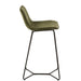 J-Line Barstoel Laurent metaal/textiel groen-Barkrukken-J-Line