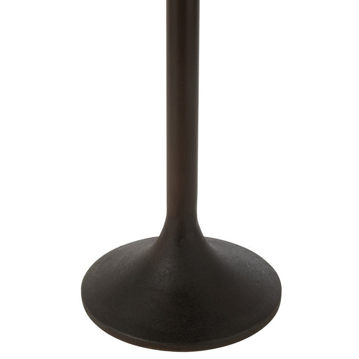 J-Line Bartafel Metaal/mango hout naturel/zwart-Salontafels-J-Line