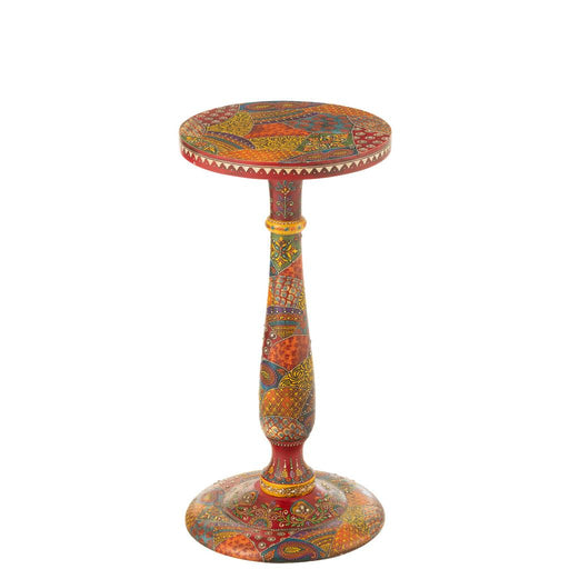 J-Line Bijzettafel Delhi mango hout mix-Bijzettafels-J-Line