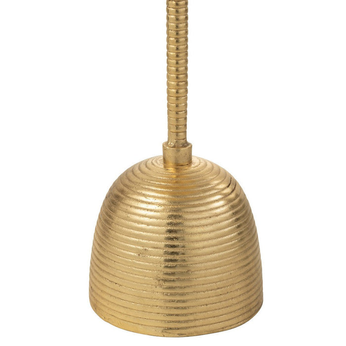 J-Line Bijzettafel Lera aluminium goud-Salontafels-J-Line