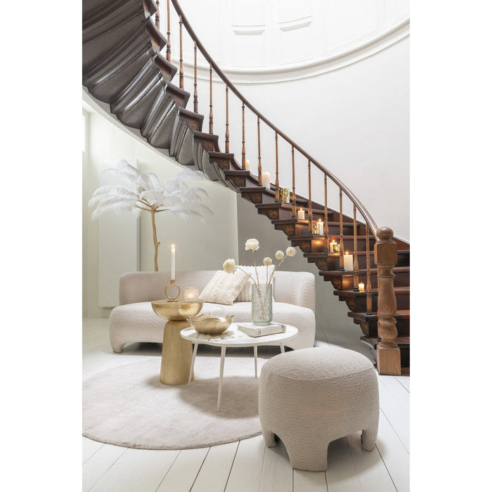 J-Line Bijzettafel Louane aluminium goud-Salontafels-J-Line