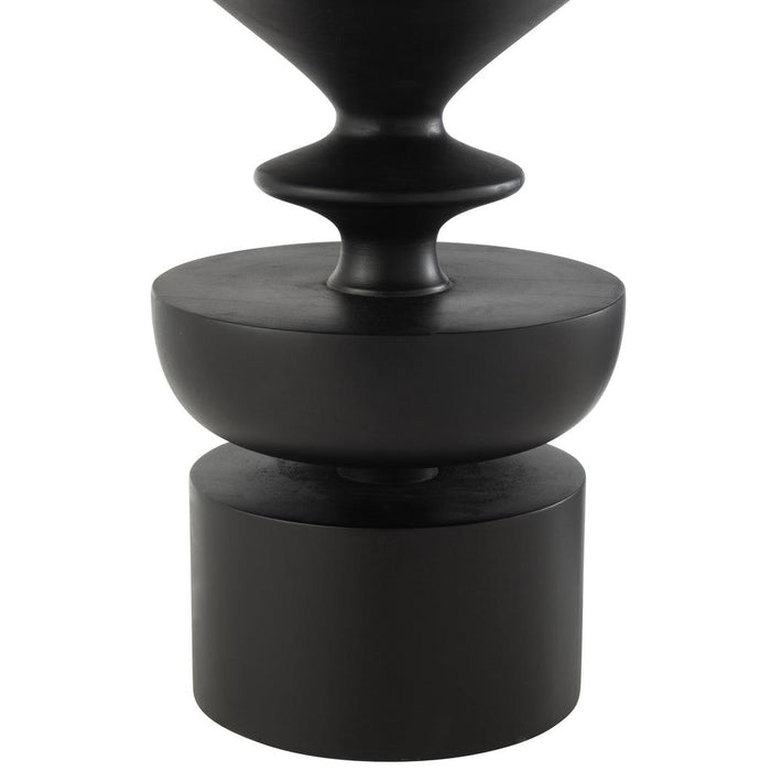 J-Line Bijzettafel goa mangohout zwart-Bijzettafels-J-Line