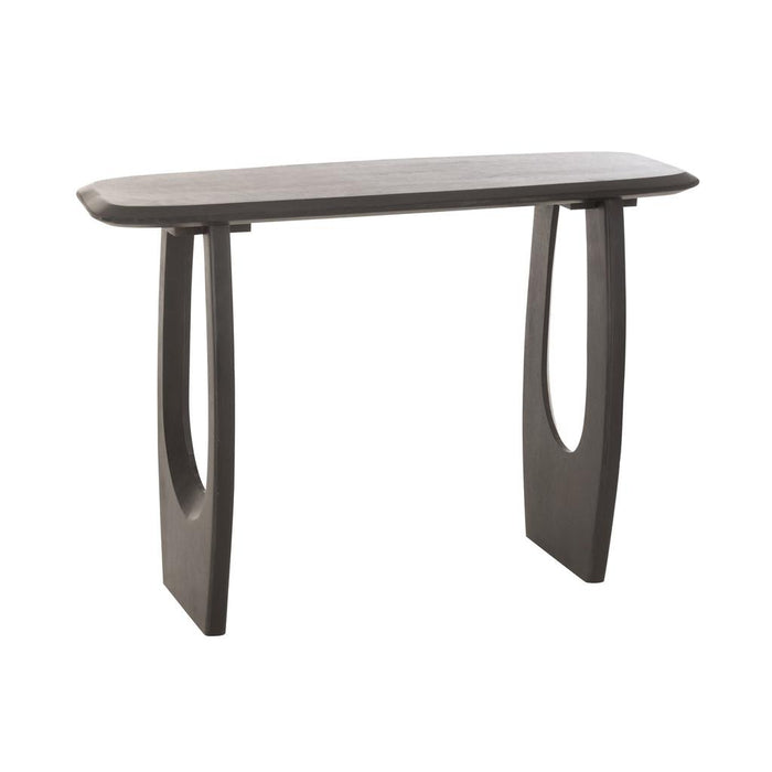 J-Line Console Mark mangohout zwart-Salontafels-J-Line