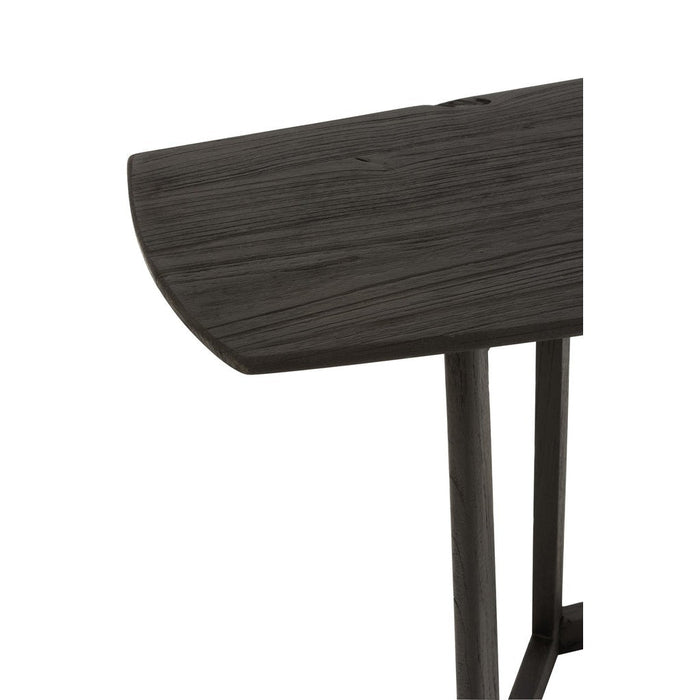 J-Line Console Maty exotiek hout zwart-Consoletafels-J-Line