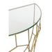 J-Line Console Moza metaal/glas goud-Consoletafels-J-Line