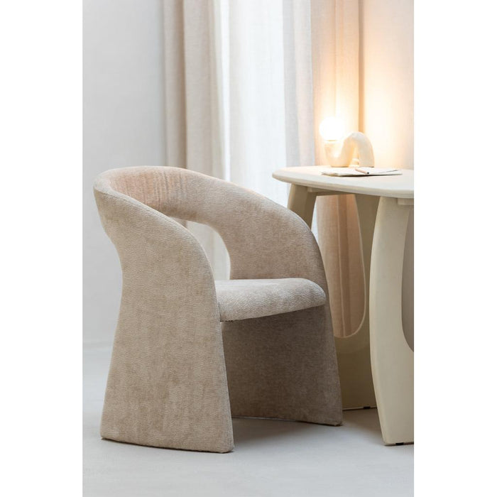 J-Line Console mark mangohout wit-Consoletafels-J-Line