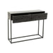 J-Line Console shanil hout/ijzer zwart-Consoletafels-J-Line