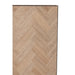 J-Line Dressoir 4 deuren zigzag hout/metaal naturel/zwart-Dressoirs-J-Line