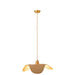 J-Line Hangende Lamp moonj gras naturel small-Hanglampen-J-Line