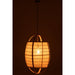 J-Line Hanglamp Ion linnen/bamboe naturel large-Hanglampen-J-Line
