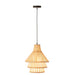 J-Line Hanglamp Lagen bamboo naturel medium-Hanglampen-J-Line