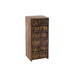 J-Line Kast 12 laden brut gerecycleerd hout bruin-Ladenkasten-J-Line