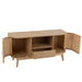 J-Line Kast rond mdf/dennenhout naturel small-Bergkasten-J-Line