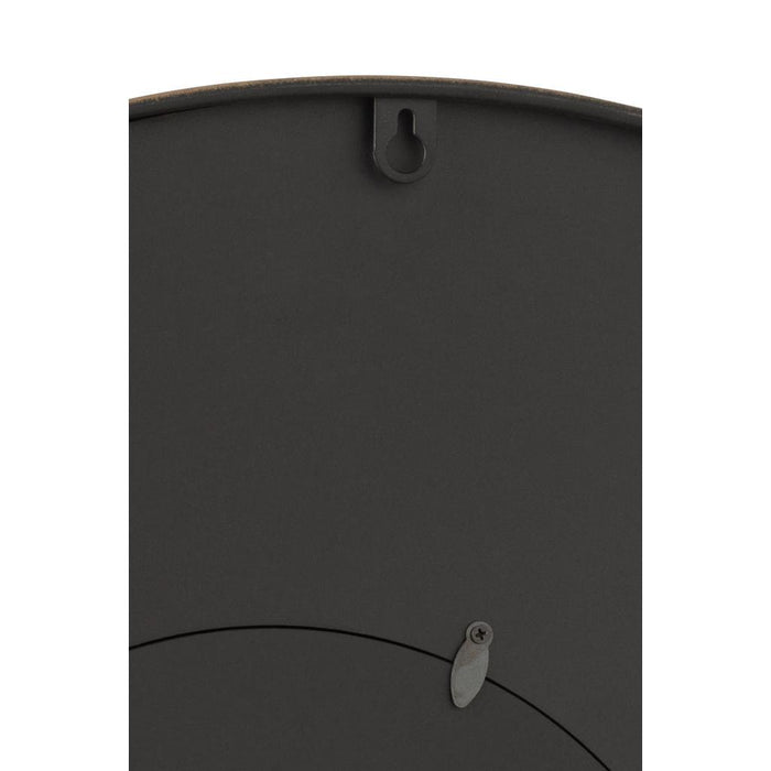 J-Line Klok Kaart europa mdf goud large-Klokken-J-Line