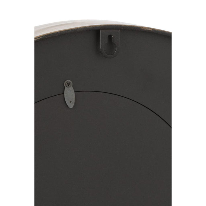 J-Line Klok Kaart europa mdf goud small-Klokken-J-Line