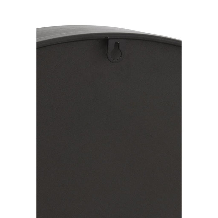 J-Line Klok Tandiel mdf zwart/wit large-Klokken-J-Line