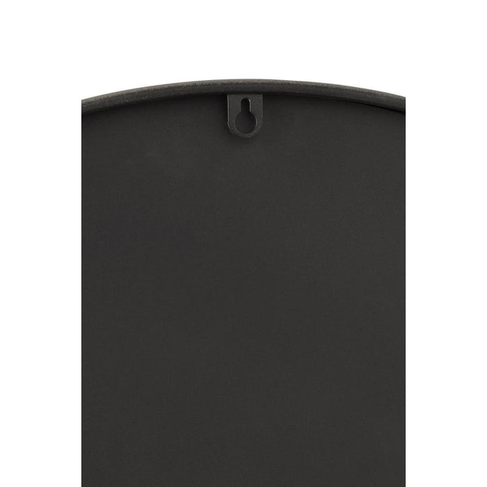 J-Line Klok Tandwiel mdf grijs/goud large-Klokken-J-Line