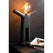 J-Line Lamp P'tit maurice poly zwart-Tafellampen-J-Line