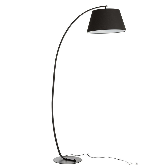 J-Line Lamp staand boog metaal zwart-Vloerlampen-J-Line