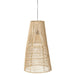 J-Line Lampenkap Alix riet naturel-Hanglampen-J-Line