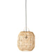 J-Line Lampkap Cyclinder rotan naturel-Hanglampen-J-Line