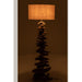 J-Line Lamp+kap Drijfhout naturel/wit large-Vloerlampen-J-Line