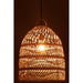 J-Line Lampkap Golven rotan naturel-Hanglampen-J-Line