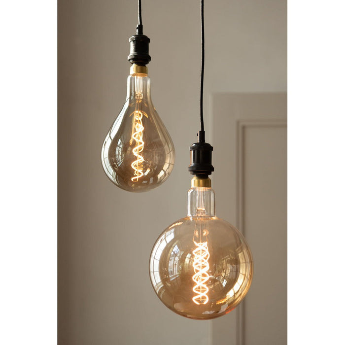 J-Line Ledlamp Amber ps52 spiral e27-Lichtbronnen-J-Line