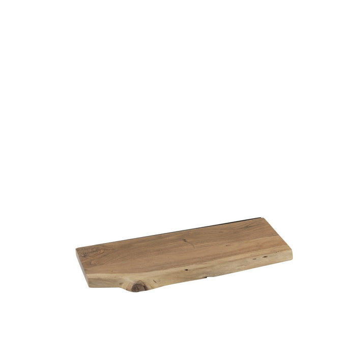 J-Line Muurplank Gerard acacia hout naturel small-Wandplanken-J-Line