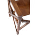 J-Line Regisseurstoel Plooibaar hout/leder cognac-Eetkamerstoelen-J-Line