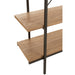 J-Line Rek 5 legplanken hout/metaal naturel-Vakkenkasten-J-Line