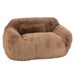 J-Line Sofa Cutie polyester taupe large-2-Zitsbanken-J-Line