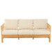 J-Line Sofa Elise+kussen 3 personen rotan/textiel naturel/wit-3-Zitsbanken-J-Line