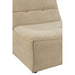 J-Line Sofa Grid populierenhout/schuim donker beige-1-Zitsbanken-J-Line