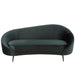 J-Line Sofa elisabeth textiel/metaal groen-2-Zitsbanken-J-Line