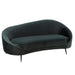 J-Line Sofa elisabeth textiel/metaal groen-2-Zitsbanken-J-Line