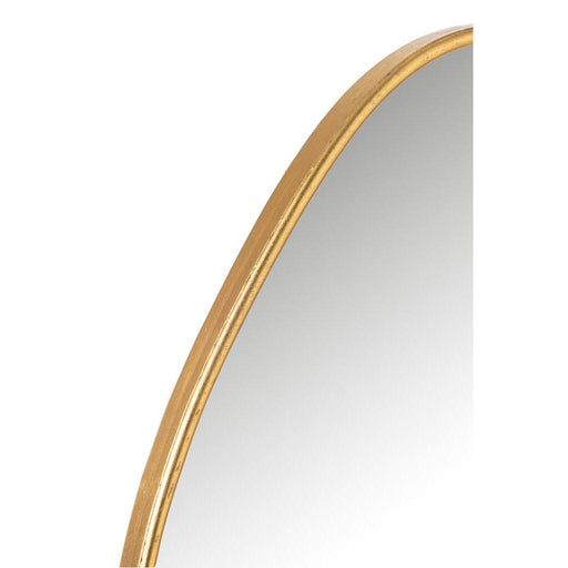 J-Line Spiegel Abstract mdf/glas goud large-Spiegels-J-Line