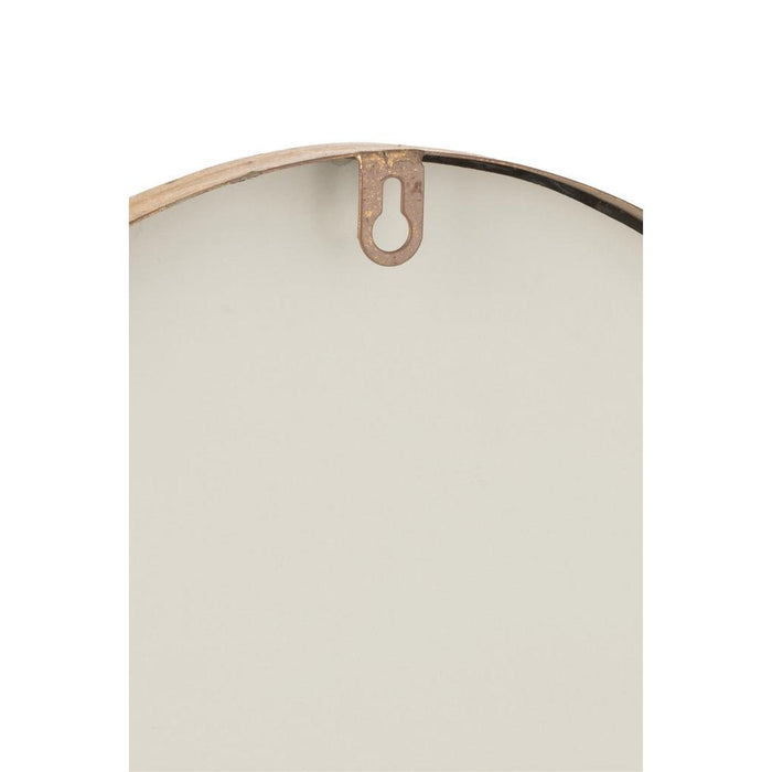 J-Line Spiegel Abstract mdf/glas goud large-Spiegels-J-Line