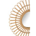 J-Line Spiegel Ellen rond rotan naturel small-Spiegels-J-Line