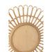 J-Line Spiegel Ellen rond rotan naturel small-Spiegels-J-Line