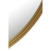 J-Line Spiegel Rond hoge rand metaal/glas goud large-Spiegels-J-Line