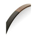 J-Line Spiegel Rond metaal/hout zwart small-Spiegels-J-Line